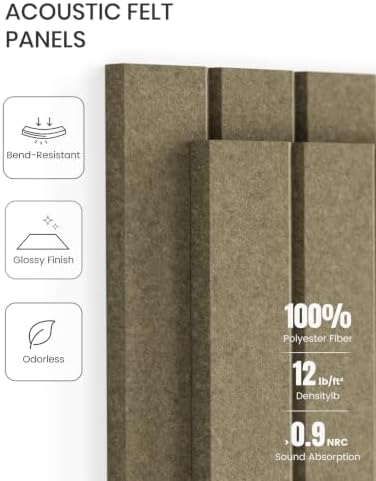 Fluxynara Felt Bulletin Board & Cork Board Alternative 48'' x 36'' - Image 5