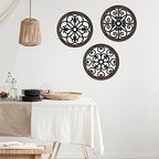 Blulu 3 Pcs Thicken Rustic Wall Decor, Wood Hanging Decor, Classic Style - Image 4