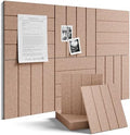 Fluxynara Felt Bulletin Board & Cork Board Alternative 36'' x 24'' - 6 Pack by FLUXYNARA