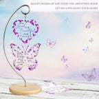 You are Enough Butterfly Ornament - Christmas Thank You Gift for Teacher - Image 7