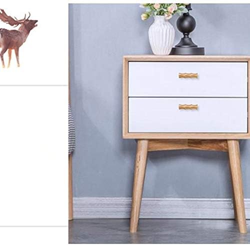 Bamboo Brass Kitchen Cabinet Knobs Gold Drawer Dresser Pulls Tbar Furniture - Image 5