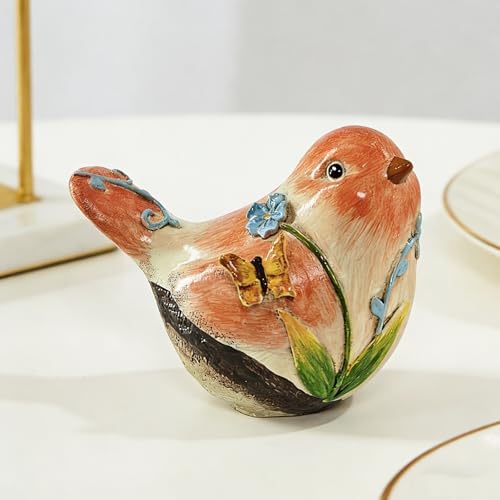 Bird Figurines for Shelf Decor, Resin Animal Figurines for Home - Image 6