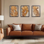 NAHARO 16''*12''Modern Wood Wall Decor- Natural wood Handcrafted Rustic Charm for Your Home - Perfect for Living Room, Bedroom,Kitchen,or Office - Image 5
