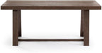 Plank+Beam 72 Inch Farmhouse Dining Table, Solid Wood Rustic Kitchen Table - Image 5
