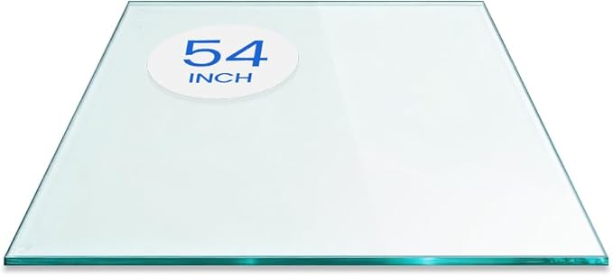 Dulles Glass 54 inch Square Glass Table Top by DullesGlass
