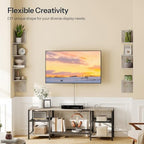 HOOBRO Corner Shelf Wall-Mounted, Set of 2 Floating Corner Shelves for Wall - Image 4