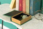 VW Vintiquewise Decorative Vintage Book Shaped Trinket Storage Box- Green - Image 3