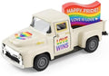 Pride Rainbow Truck Decor, LGBTQ Pride Month Decorations, Tiered Tray Decor, Love is Love Tabletop Centerpiece, Rustic Farmhouse Rainbow Home Kitchen Party Decor by Unknown