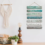 Yookeer 7 Tier Christian Wall Art Bible Verses Green English Style - Image 6