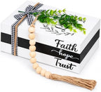 Capoda 3 Pcs Decorative Books for Home Decor, Faith by Capoda