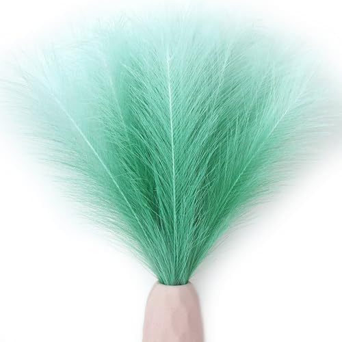 Mandy's 20 Stems Gradient Green Silk Pampas Grass Bouquet by Mandys