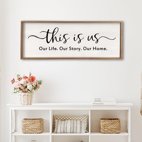 comurdyoThis is us Wall Decor Sign 32'' x 12'' Wood by comurdyo