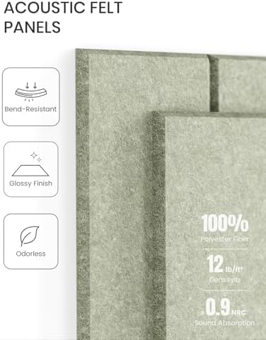 Fluxynara Felt Bulletin Board & Cork Board Alternative 36'' x 24'' - 6 Pack - Image 4