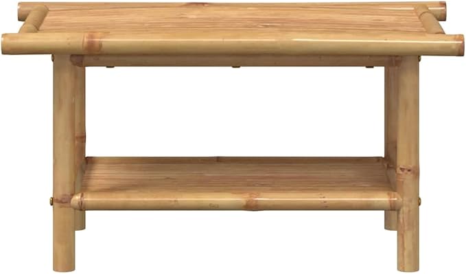 Natural Bamboo Coffee Table - Image 4