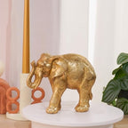 Guichifun Gold Elephant Statue Home Décor Collectible Figurines - Image 5