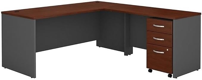 Bush Business Furniture Echo 3 Drawer Mobile File Cabinet in Modern Gray by BushBusinessFurniture