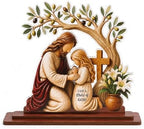 Child of God Wooden Acrylic Plaque, Christian Gifts for Girls & Daughter by KATINAT