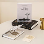 Aesthetic Decorative Books,Set of 3 Faux Book for Coffee Table Decor - Image 7