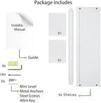 Onlysky Set of 4 Wall-Mounted Kid's Bookshelf - Image 7