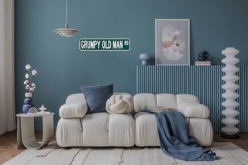Man Cave Grumpy Old Man Rd Metal Tin Sign 4x16 In Vintage Plaque Decor For Home Restaurant Bar Cafe Garage Decor Unique Gift For Humor Lovers - Image 4
