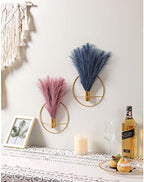Pretty Jolly Boho Pampas Wall Decor Gold Metal Wall-Mounted Art - Image 5