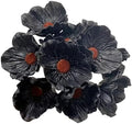 Rikyo 10 pcs Black Artificial Flowers Poppy Flowers,11" Faux Flower Stems by Unknown
