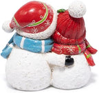 Hodao Christmas Snowman Figurine, Family Winter Tabletop Home Decor - Image 6