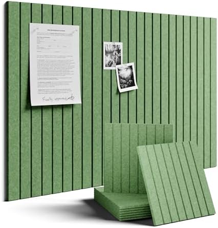 Fluxynara Felt Bulletin Board & Cork Board Alternative 36'' x 24'' - 6 Pack by FLUXYNARA