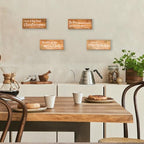 4 Pieces Bible Verses Wall Decor Orange Bathroom Decor Christian Signs Religious Art for Home Motivational Prayer Wall Art for Living Room Office Bedroom Bathroom(Orange,10x4") - Image 3