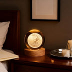 3D Moon Crystal Ball 2.4in Universe Gifts for Space Enthusiasts - Image 4