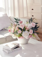 Anna's Whimsy Artificial Flowers Bouquets, Artificial Silk Flowers Bouquets for Wedding, Home Table Decorations, Wedding Centerpieces Bouquets Flowers Arrangement Decorations - Image 4