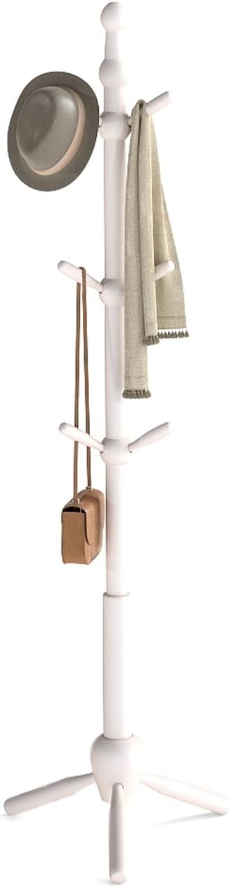 Solid Wood Coat Rack Stand, Morden Heavy Duty Coat Hanger Stand - Image 7