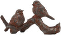 Braxio Bird Figurines Home Decor – Resin Tabletop Vintage Distressed Birds on Branch, Rustic Farmhouse Decor for Living Room, Bedroom, Office, 6 x 2.3 x 3.4 Inches by BRAXIO