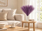 Mandy's 20 Stems Purple Silk Pampas Grass Bouquet - Image 5