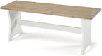 Riverbay Furniture Traditional Solid Wood Dining Nook Set - Image 9