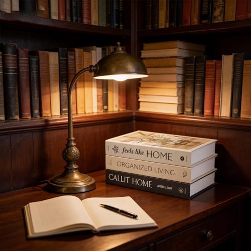 3 PCS Faux Decorative Books for Home Decor-Coffee Table Books Decor-Aesthetic Fake/Faux Books for Decoration,libros Decoration for Coffee Table, Shelf Accessories (3-CALLIT Home ORGANIZDE Living) - Image 2