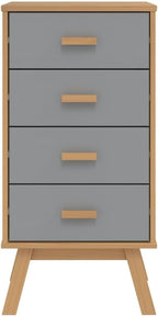 Scandinavian Style Bedside Cabinet - Image 7