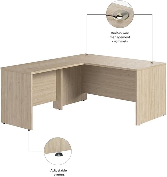 Bush Business Furniture Studio C 6W x 3D L Shaped Desk - Image 5