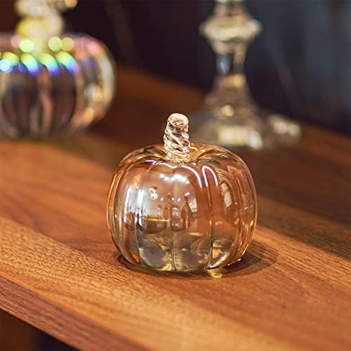 2.8’’ Crystal Pumpkin Figurine Small Glass Pumpkins For Decorating Harvest - Image 5