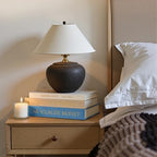 JARLINK Aesthetic Decorative Books, Set of 3 Linen Faux Book Boxes, Blue - Image 2