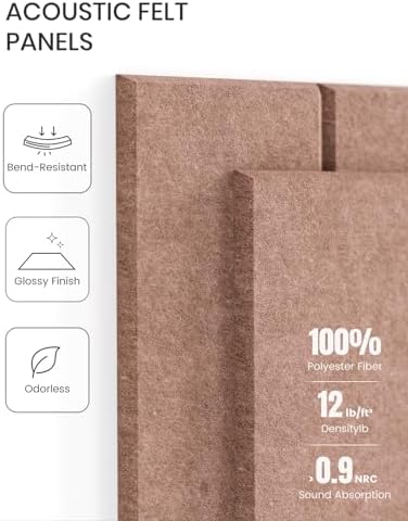 Fluxynara Felt Bulletin Board & Cork Board Alternative 36'' x 24'' - 6 Pack - Image 4