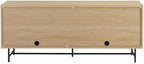 Walker Edison Reema Fluted 4-Door Kitchen Sideboard Buffet Console, 69 Inch - Image 6