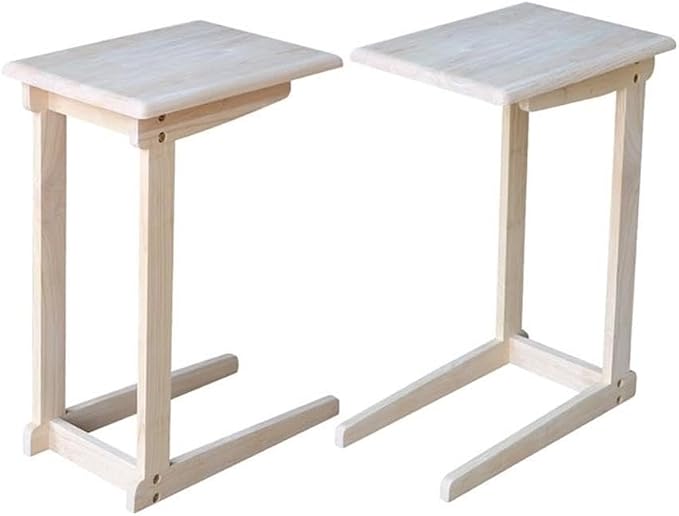 International Concepts Sofa Server Table, Unfinished - Image 3