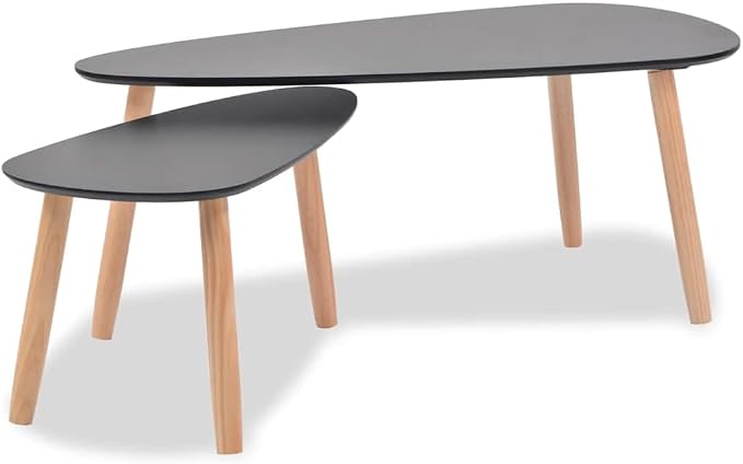 Scandinavian Style Coffee Table Set - Image 2