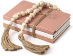 Feifeiya 3 Pieces Faux Decorative Books Set for Home Decor,Neutral Pink by Feifeiya