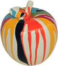 Funky Colorful Apple Statue, Modern Art Home Decor, Gift for Women by JOOMBE