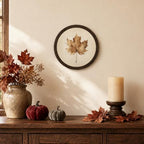 Vintage Fall Leaf Wall Deoor, Halloween Cottagecore Wall Art - Image 2