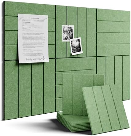 Fluxynara Felt Bulletin Board & Cork Board Alternative 36'' x 24'' - 6 Pack by FLUXYNARA
