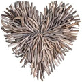 Creative Co-Op Driftwood Heart Shaped Wall Décor by Unknown