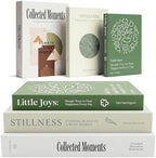 MESMOS Decorative Books for Shelves, Coffee Table Decor Faux Books for Decoration, Works as a Hidden Storage Box, Magnetic Closure, Linen Texture, Packaged in another Aesthetic Fake Book (Mindfulness) by MesmorizingMemoriesMoments